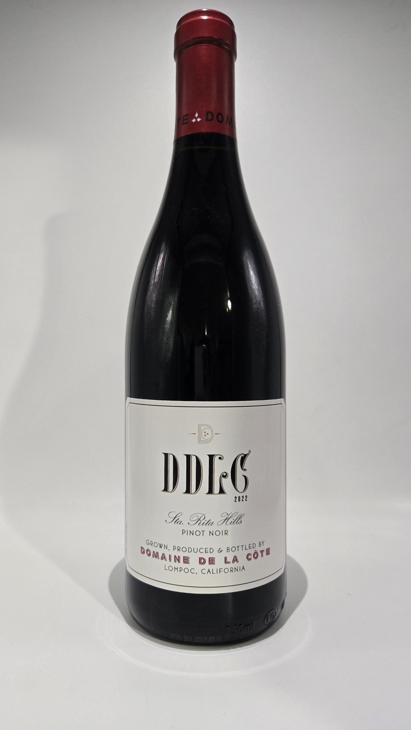 Domaine de la Cote / DDLC Pinot Noir Estate 2022　ドメーヌ・ド・ラ・コート / DDLC ピノ・ノワール エステート 2022