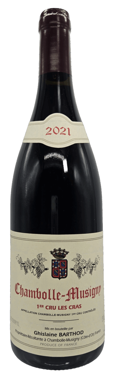 Ghislaine Barthod / Chambolle Musigny 1er Cru Les Cras 2021　ジスレイヌ・バルト / シャンボール・ミュジニー プルミエ・クリュ レ・クラ 2021