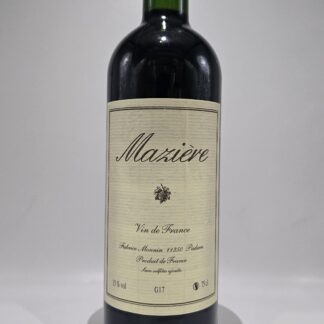 Maziere / VdF Rouge Grenache G 2017　マズィエール / VdF ルージュ グルナッシュ G 2017
