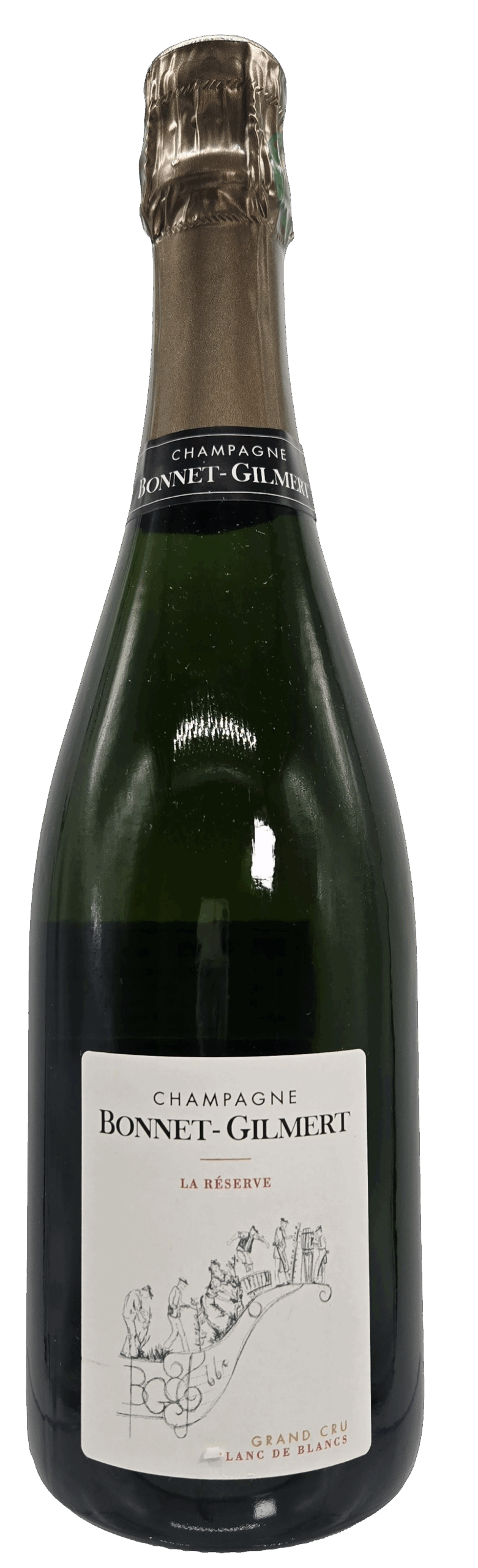 Bonnet Gilmert / Brut Blanc de Blanc Grand Cru Cuvee de Reserve NV ボネ・ジルメール / ブリュット ブラン・ド・ブラン グラン・クリュ キュヴェ・ド・レゼルヴ NV