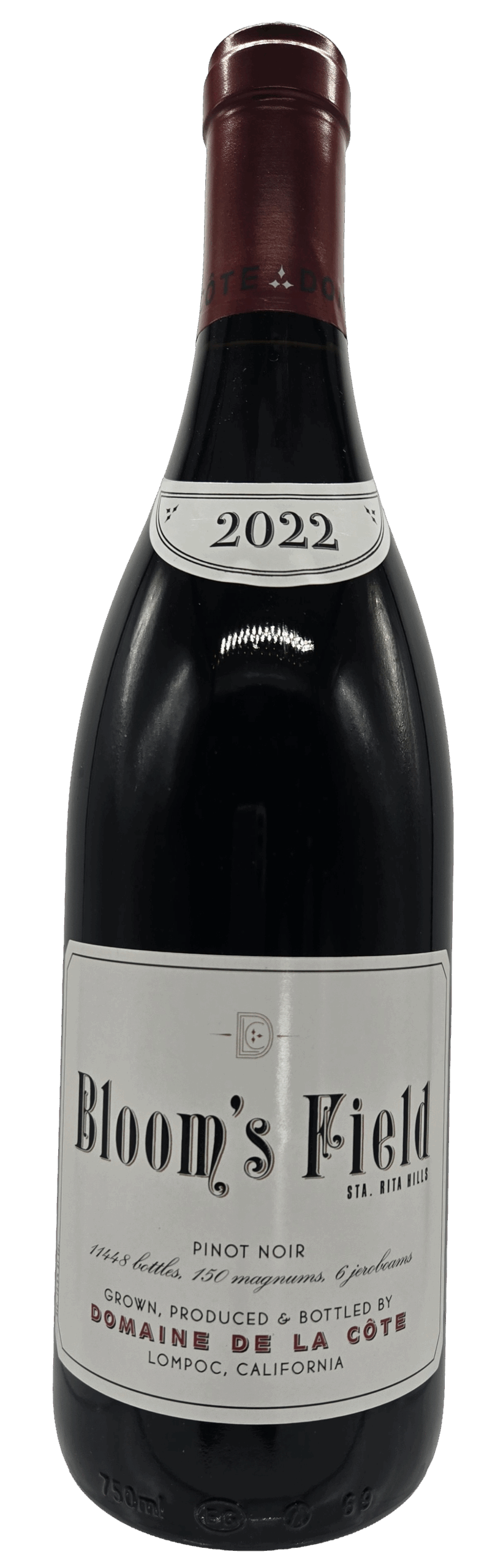 Domaine de la Cote / Bloom's Field Pinot Noir 2022　ドメーヌ・ド・ラ・コート / ブルームス・フィールド ピノ・ノワール 2022
